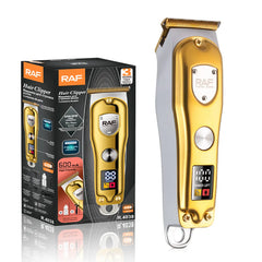 RAF Kabelloser Profi-Haartrimmer 5 W mit LCD-Display - 2