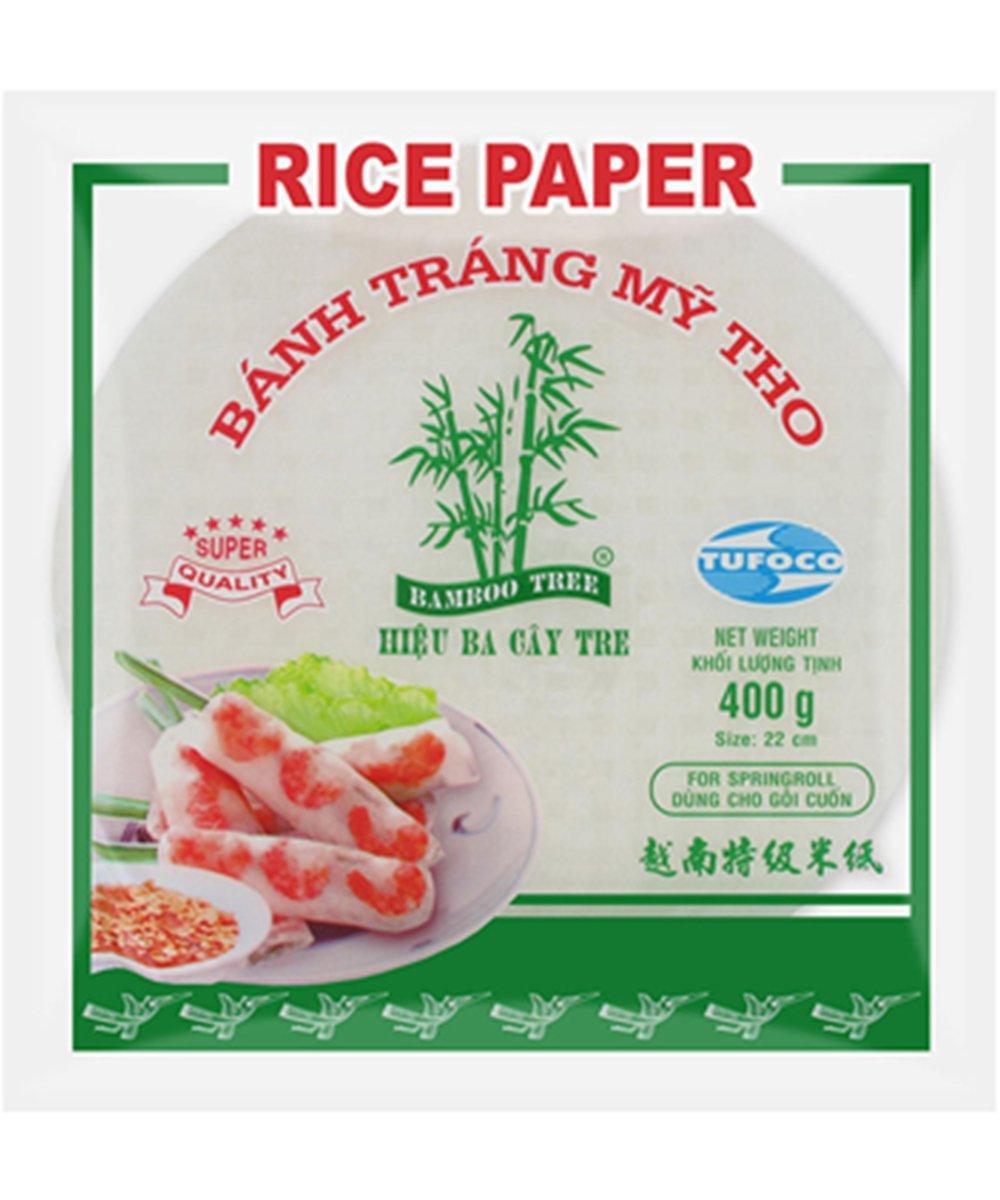MHD:06.2024 Reispapier für Sommerrolle rund 22cm 400 g