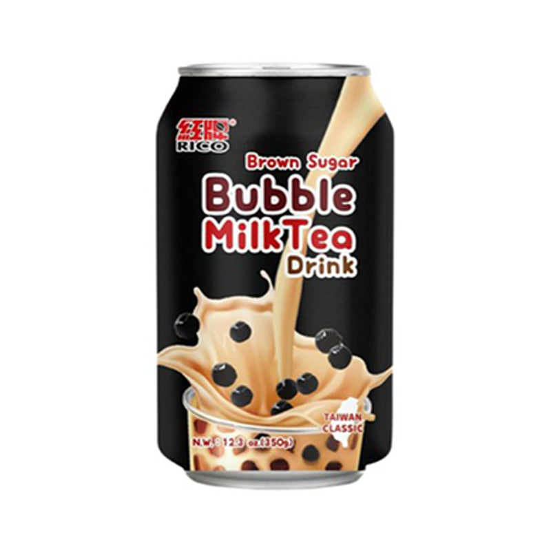 RICO Bubble Milchtee-Getränk - Brauner Zucker mit Pfand 340 ml