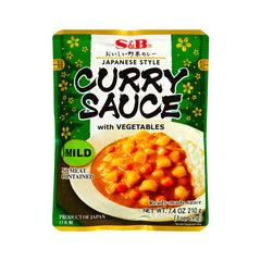S&B Golden Curry Gemüse mild 210 g