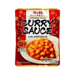 S&B Golden Curry Gemüse mittelscharf 210 g