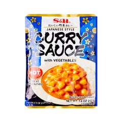 S&B Golden Curry Gemüse scharf 210 g