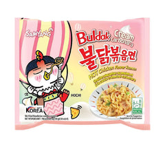 MHD:28.03.2025 Samyang Buldak Cream Carbonara Hot Chicken Ramen 140 g