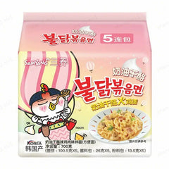 Samyang Buldak Cremige Carbonara 5 x 140 g (BBD:27.03.2026)