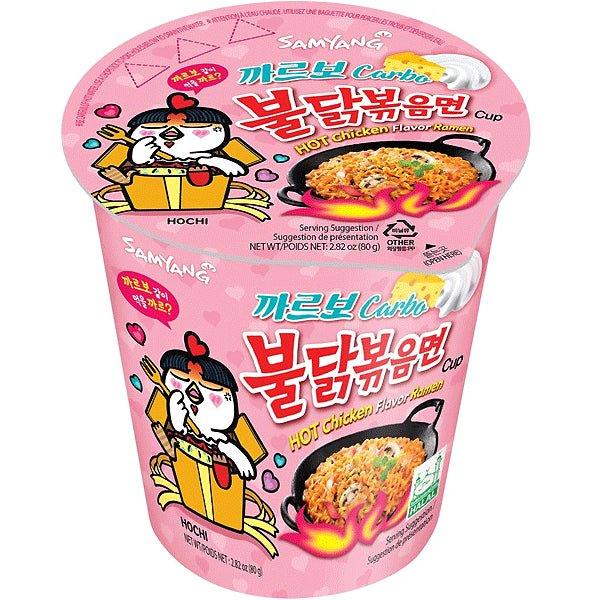 MHD:15.11.2024 Samyang Buldak Hot Chicken Carbonara Bowl 80 g