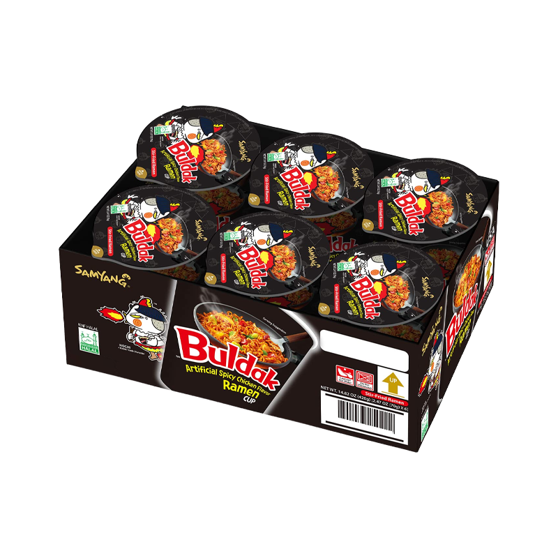 SAMYANG BulDakbokkeummyeon Cup [Bündel] 6 x 70g