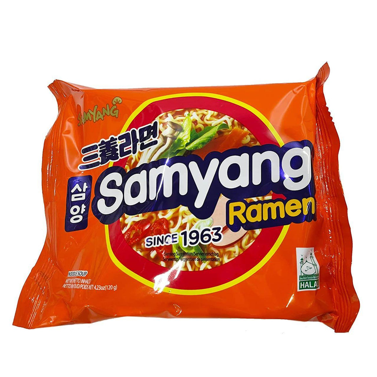 MHD:04.01.2025 Samyang Ramen Instant Nudel 120 g
