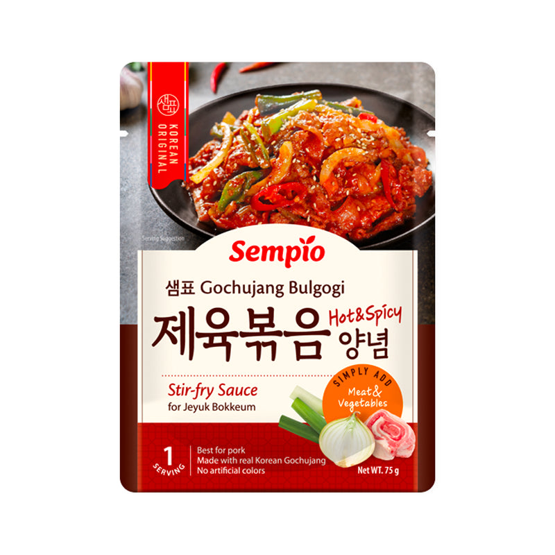 SEMPIO Gochujang Bulgogi (Jeyuk Bokkeum) Sauce 75 g