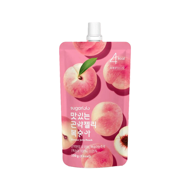 SUGARLOLO Konjak-Gelee Pfirsich 150 g