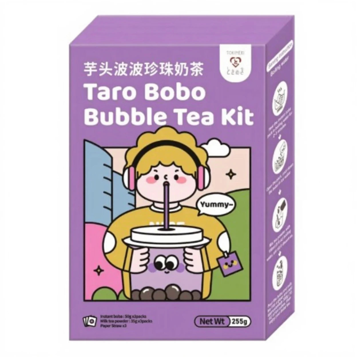 TOKIMEKI Bubble Tea Kit Taro 255 g