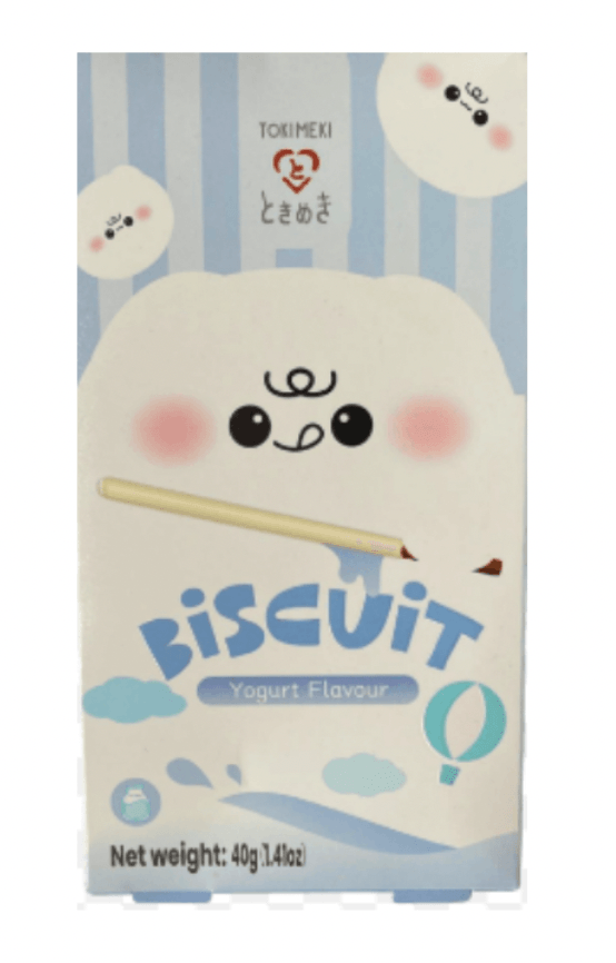 MHD:22.09.2024 Tokimeki Cookie Stick Yogurt Flavor 40g