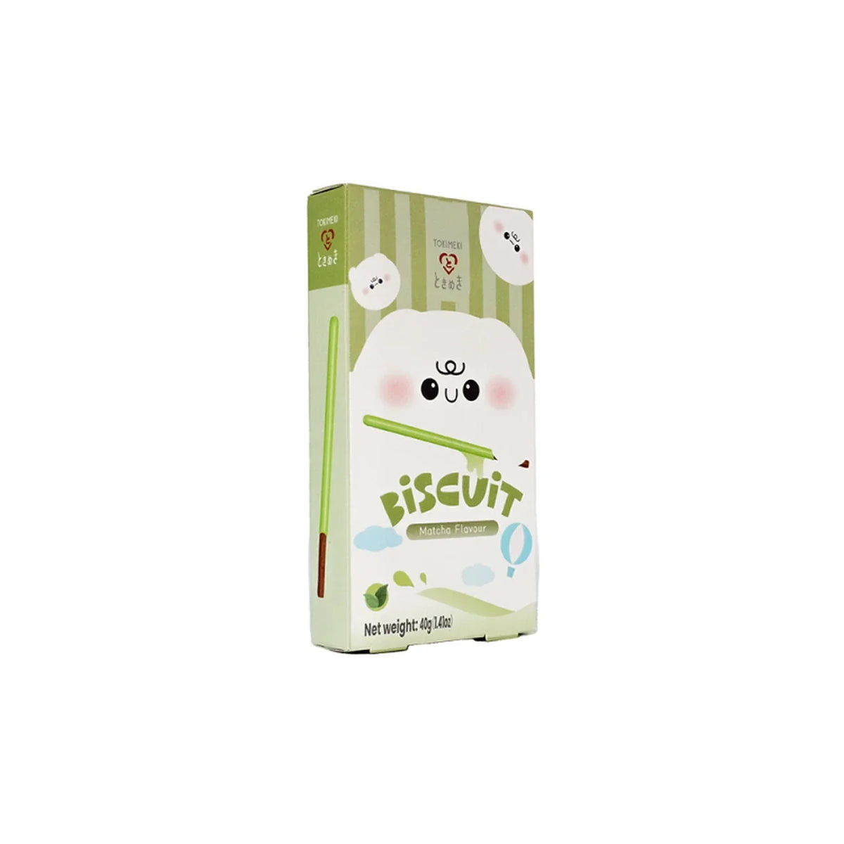 TOKIMEKI Keksstangen Matcha 40 g