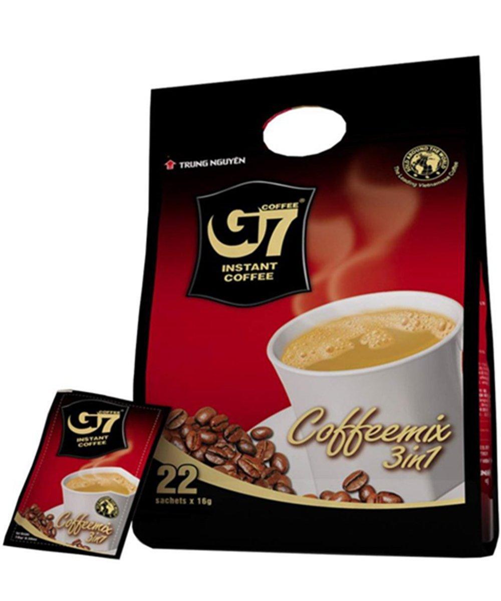 TRUNG NGUYEN G7 3‑in‑1 Instant-Kaffeemix 22 × 16 g – MHD 01.03.2025