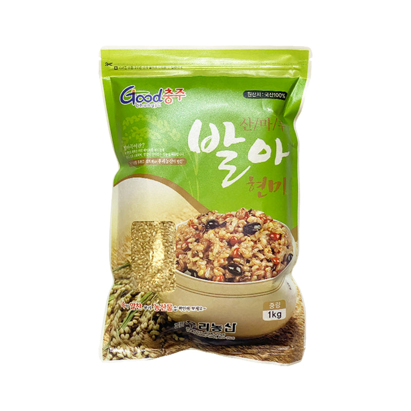WOOREENONGSAN Gekeimter Brauner Reis 1 kg