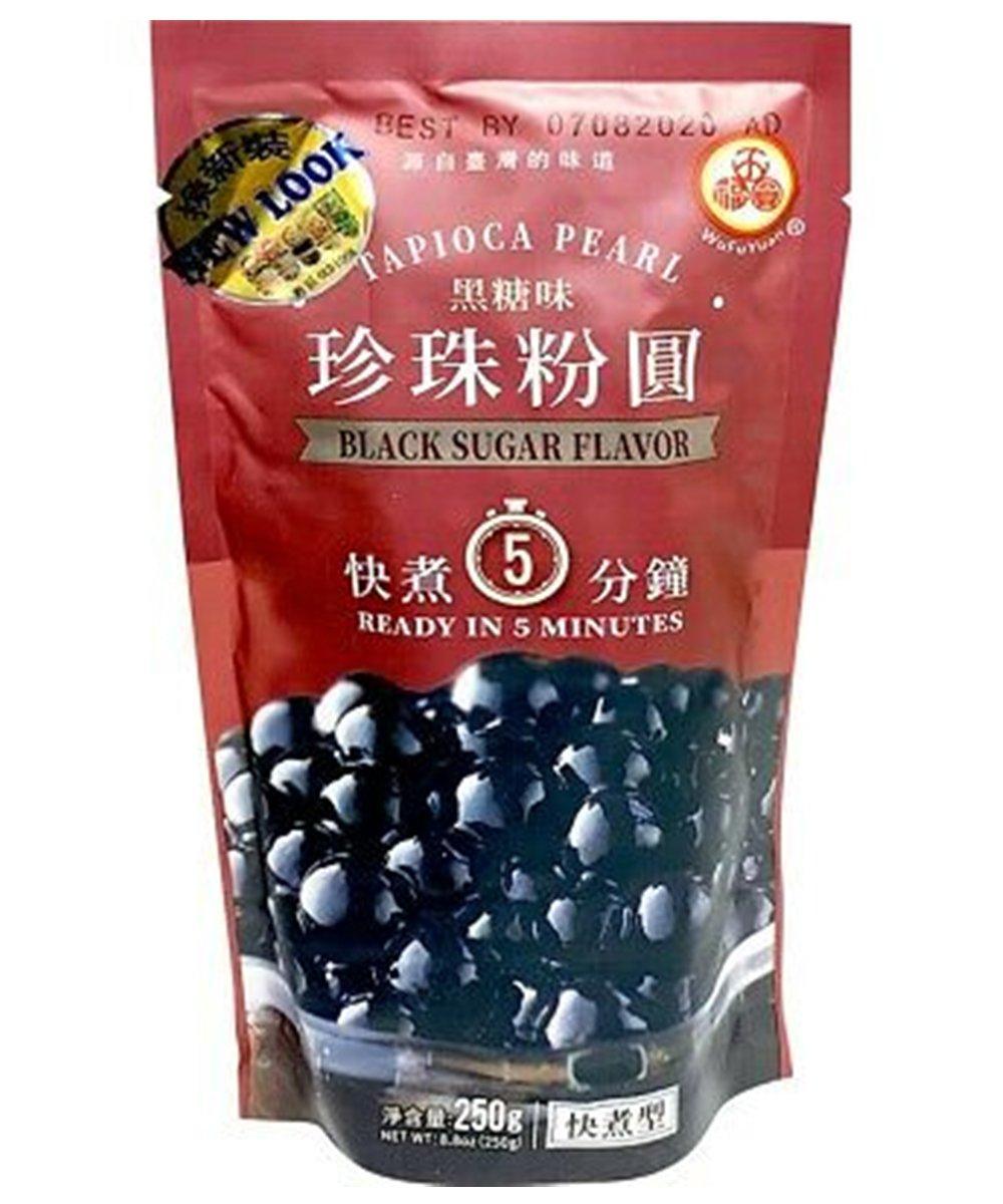 WuFuYuan Tapioca Pearl - 250G (Black Tapioca Pearl - 250G)