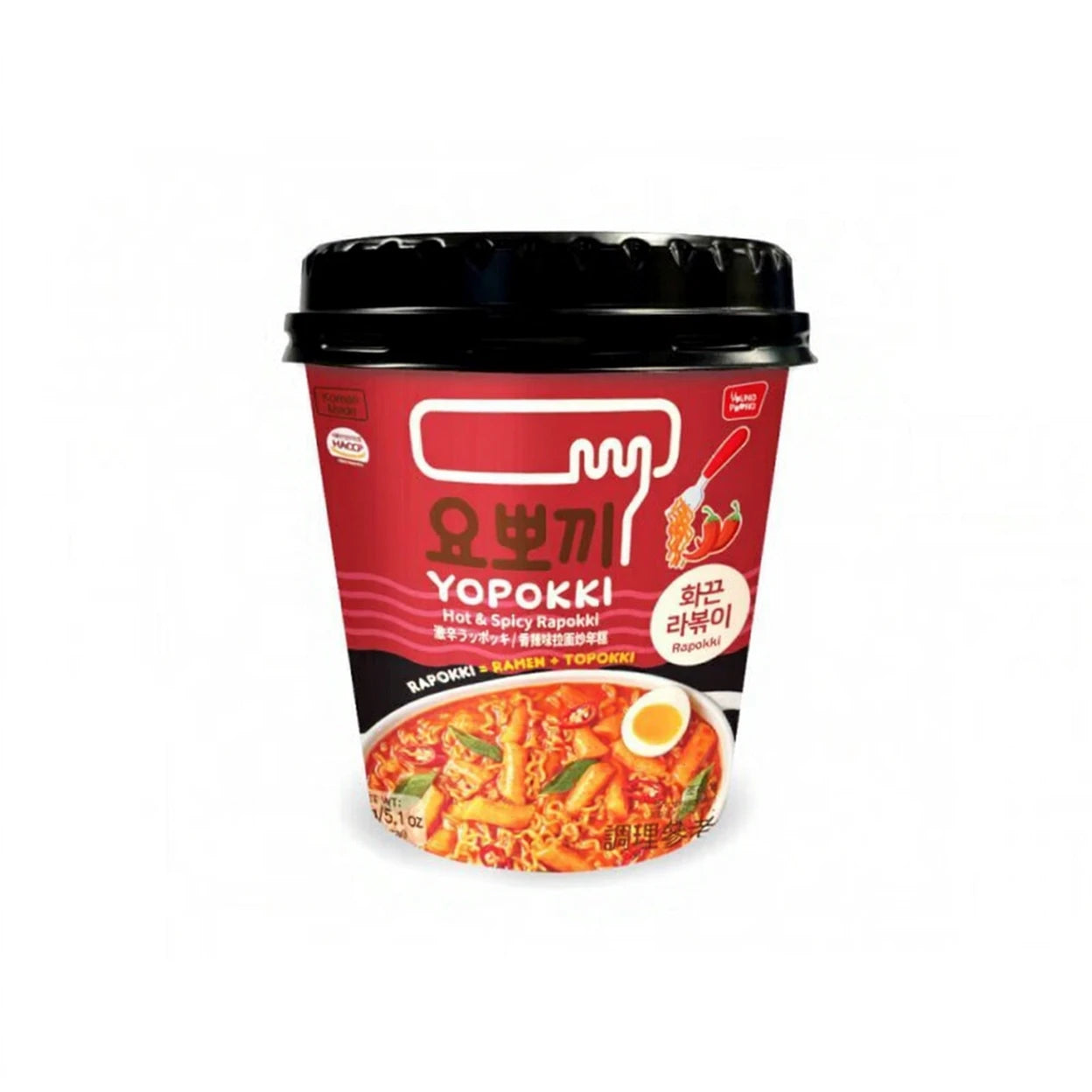YOUNGPOONG Yopokki Rabokki Scharf 145 g