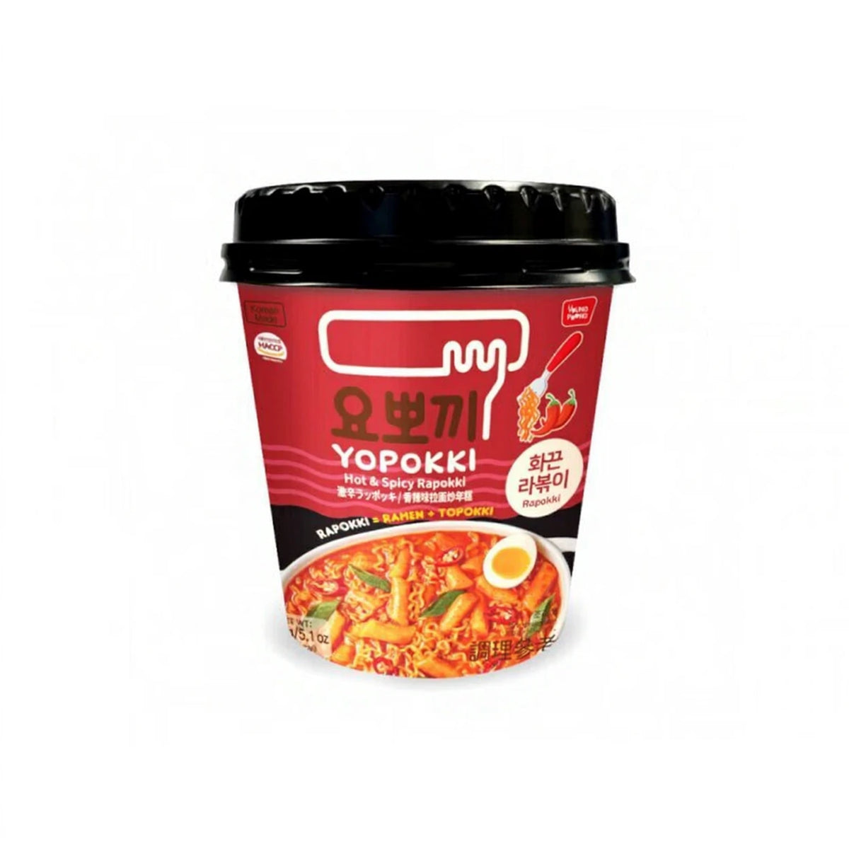 YOUNGPOONG Yopokki Rabokki Scharf 145 g